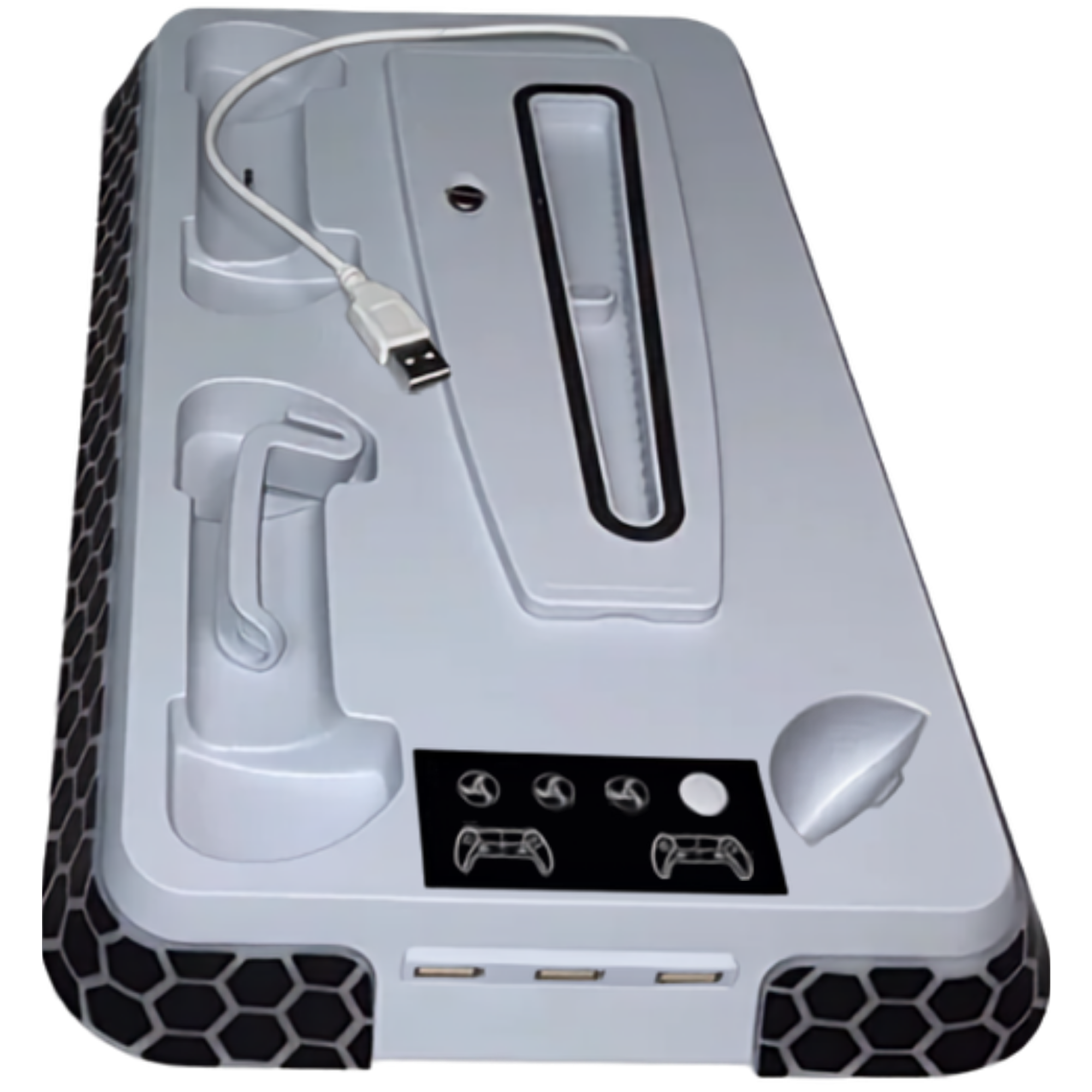 AIOStand™️ Cooling Stand Base for PS5 Slim/Pro