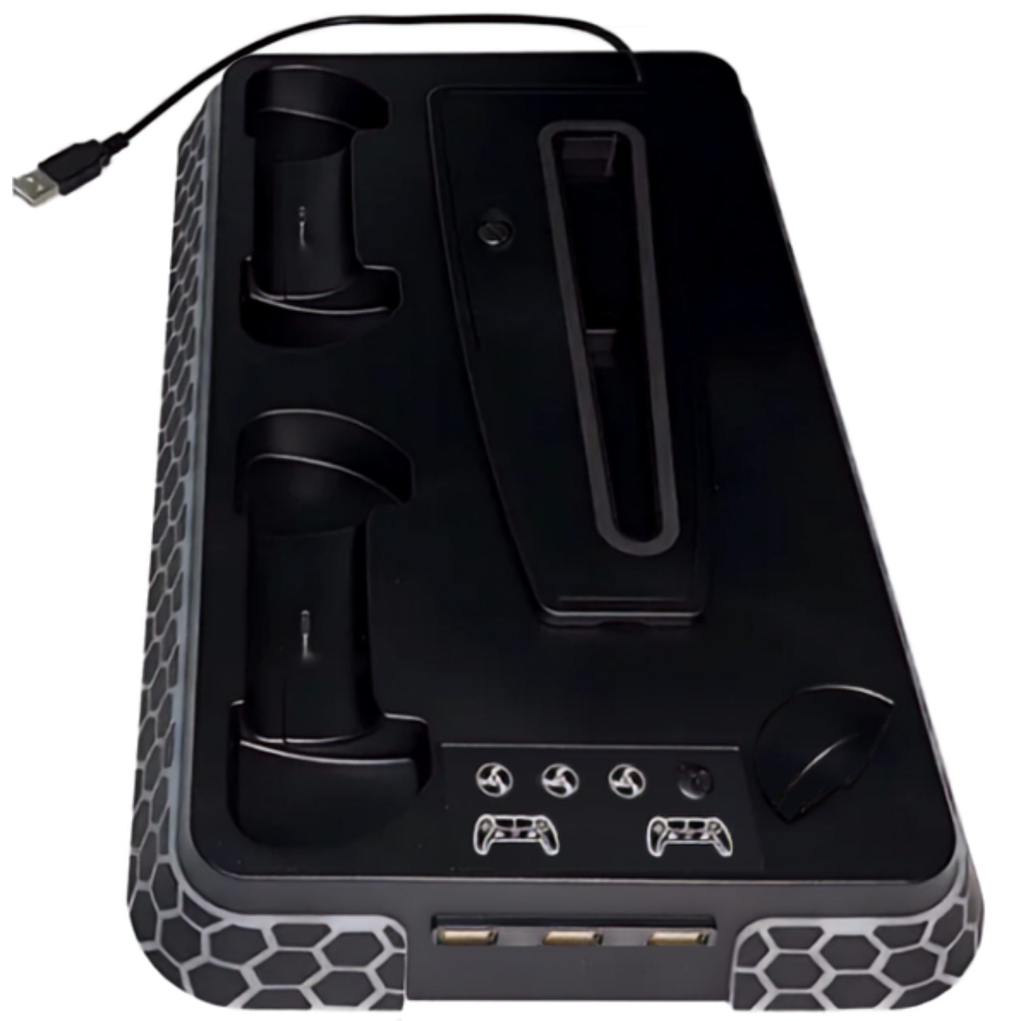 AIOStand™️ Cooling Stand Base for PS5 Slim/Pro