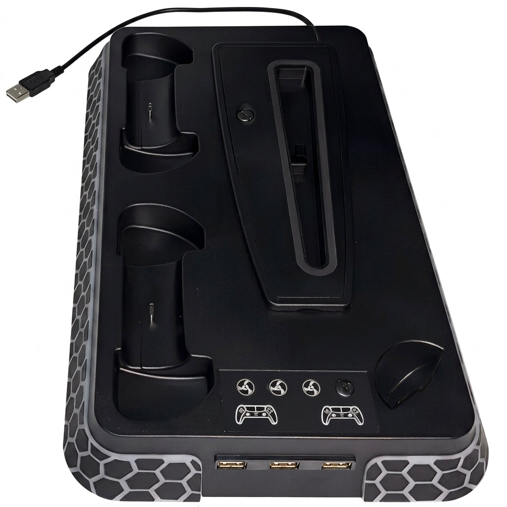 AIOStand™️ Cooling Stand Base for PS5 Slim/Pro